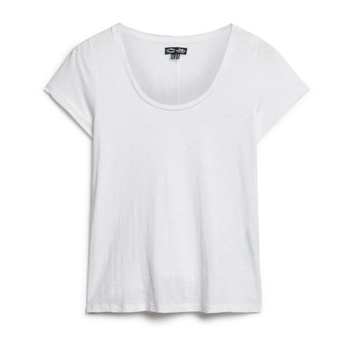 Camiseta Manga Corta Para Mujer Scoop Neck Tee Superdry