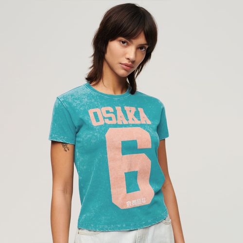 Camiseta Para Mujer Osaka Fitted Tee Superdry