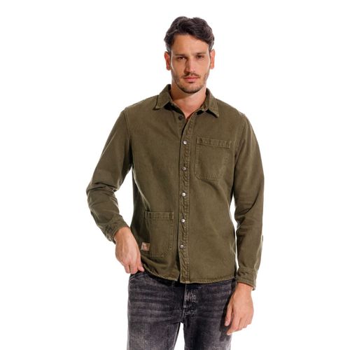 Camisa Manga Larga Para  Hombre Atelier Girbaud