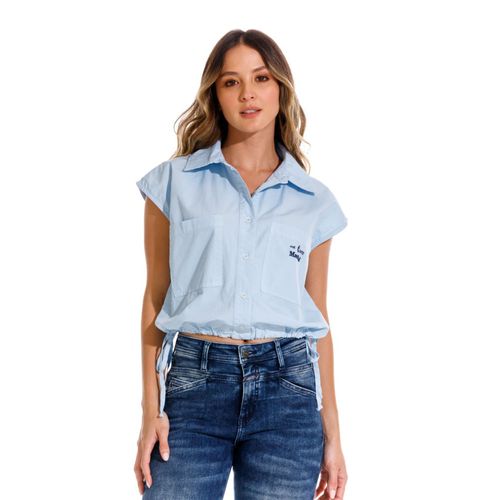 Camisa Manga Sisa Para Mujer Ma Peau Girbaud