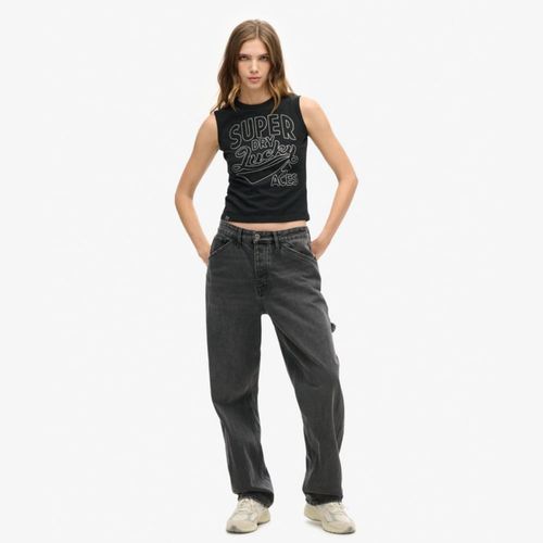 Camiseta Para Mujer Retro Embellished Slim Vest Superdry