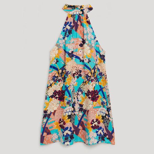 Vestido Corto Para Mujer Sleeveless Printed Mini Superdry