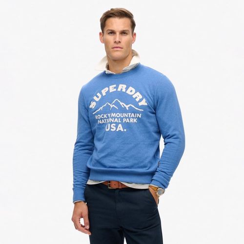 Buzo Cerrado Para Hombre Lo-Fi Outdoors Graphic Crew Superdry