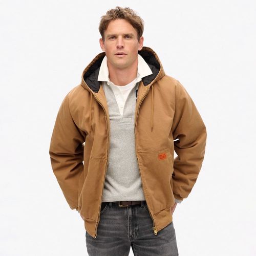Chaqueta Casual Para Hombre Surplus Hooded Bomber Superdry