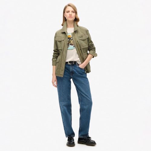 Camiseta Manga Corta Para Mujer Travel Souvenir Relaxed Tee Superdry