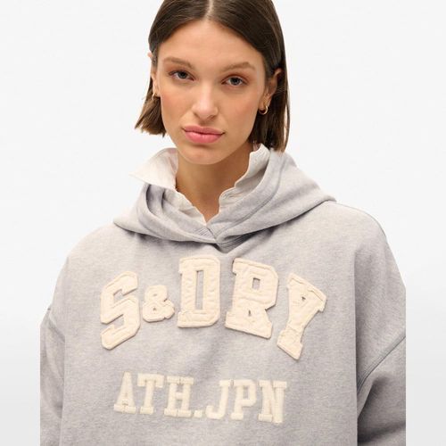 Buzo Cerrado Para Mujer Athletic Appliq Oversize Superdry