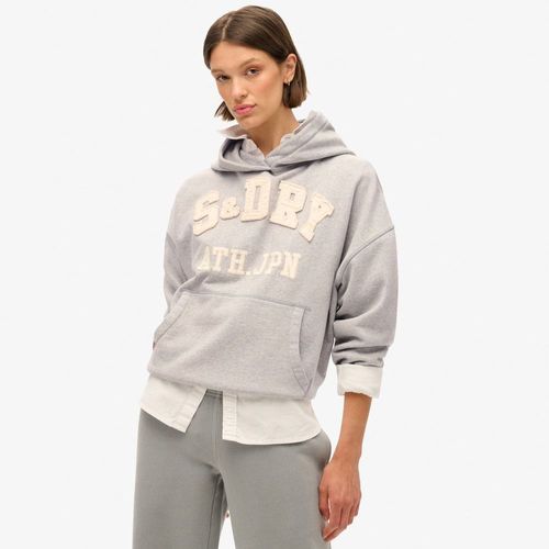 Buzo Cerrado Para Mujer Athletic Appliq Oversize Superdry