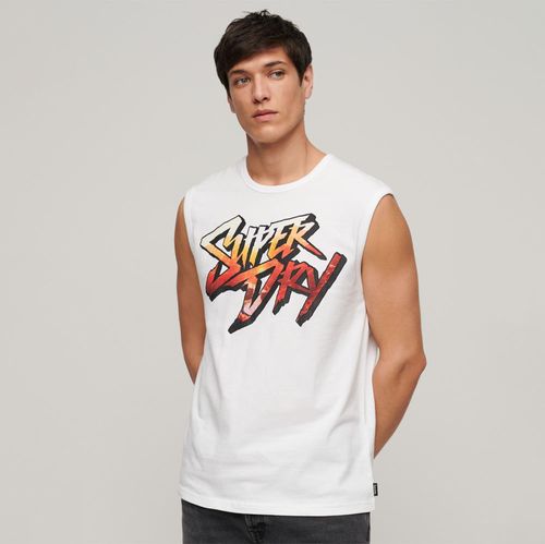 Camiseta Manga Sisa Para Hombre Photographic Logo Tank Superdry