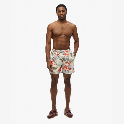 Pantaloneta Corta Para Hombre Hawaiian Print 16 Superdry
