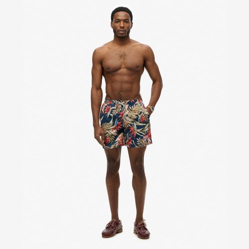 Pantaloneta Corta Para Hombre Hawaiian Print 16 Superdry
