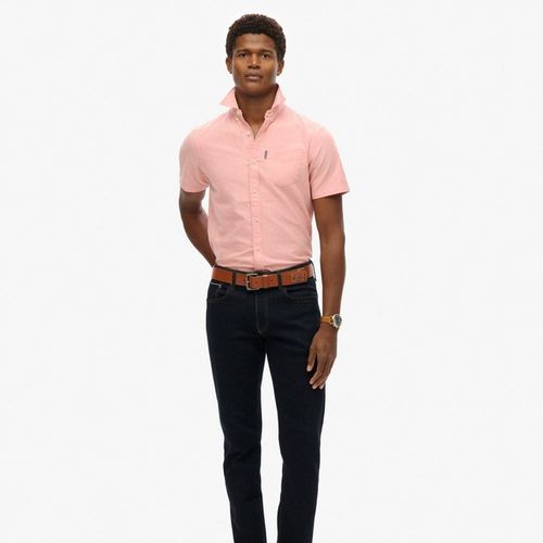 Camisa Manga Corta Para Hombre Oxford  Superdry