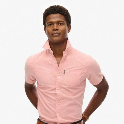 Camisa Manga Corta Para Hombre Oxford  Superdry