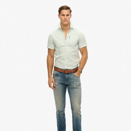 Camisa Manga Corta Para Hombre Oxford  Superdry