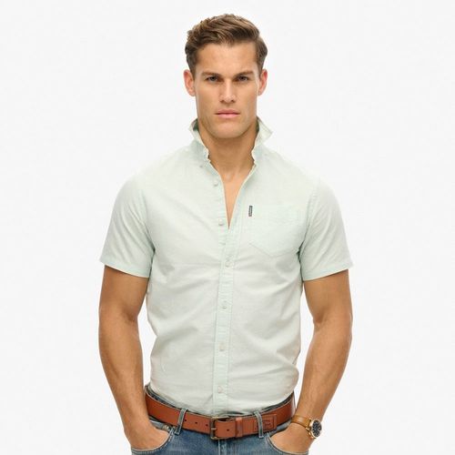 Camisa Manga Corta Para Hombre Oxford  Superdry