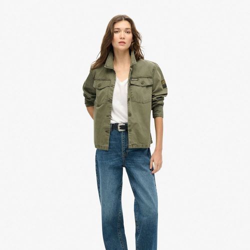 Camiseta Manga Corta Para Mujer Studios Slub Emb Vee Tee Superdry