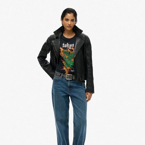 Camiseta Manga Corta Para Mujer Neo Trad Tattoo Relaxed Tee Superdry