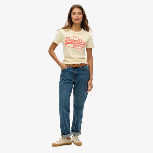 Camiseta Manga Corta Para Mujer Vl Neon Slim Tee Superdry