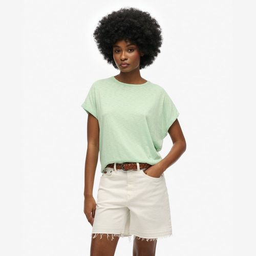 Camiseta Manga Corta Para Mujer Studios Loose Tee Superdry