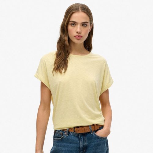 Camiseta Manga Corta Para Mujer Studios Loose Tee Superdry