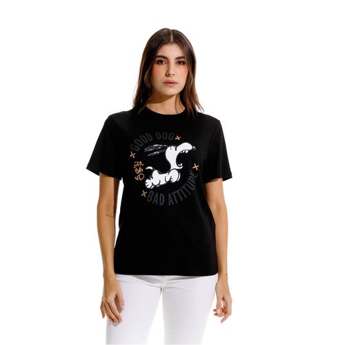 Camiseta Manga Corta Para Mujer Le Marithe Girbaud