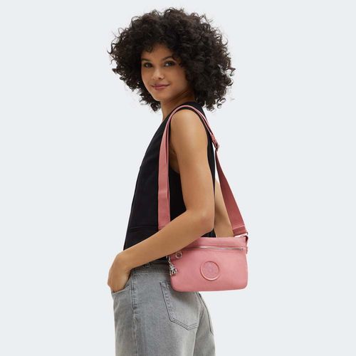Bolso Para Mujer Riri Zip Cha Beige Spice Kipling
