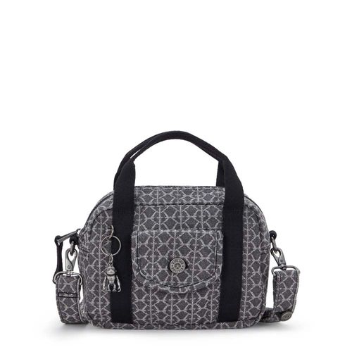 Bolso Para Mujer Kazia Grey Denim Jq Kipling