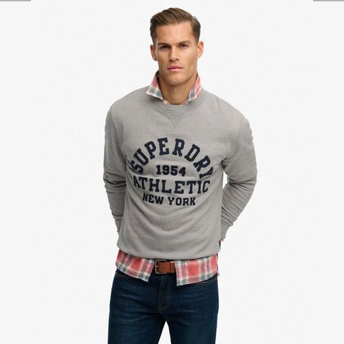 Buzo Cerrado Para Hombre Vintage Athletic Crew Superdry