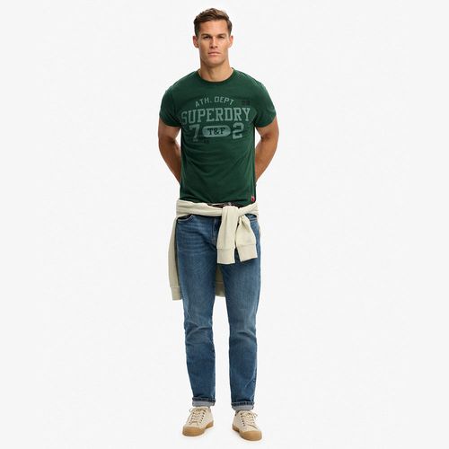 Camiseta Manga Corta Para Hombre Vintage Prep Relaxed Tee Superdry