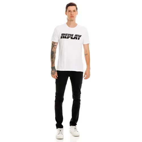 Camiseta Manga Corta Para Hombre Replay