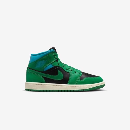 Tenis  Para Mujer Womens Jordan 1 Mid Lucky Gree Nike