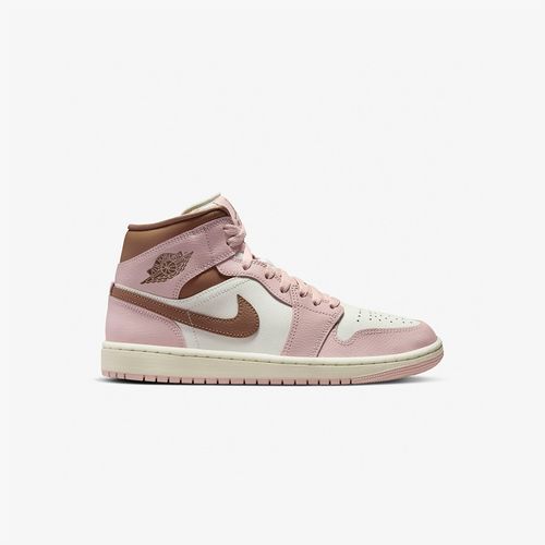 Tenis Para Mujer Womens Jordan 1 Mid Pink Oxfor Nike