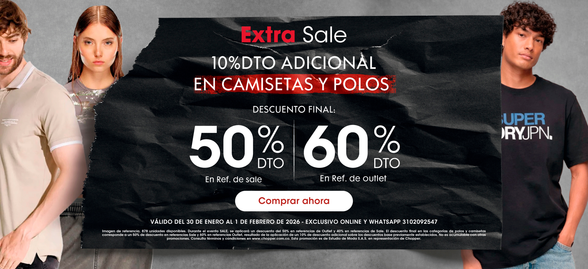 Banner principal extra sale 2